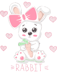 Carrot Unicorn Rabbit